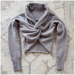 Sisley Twist Front Shrug Sweater